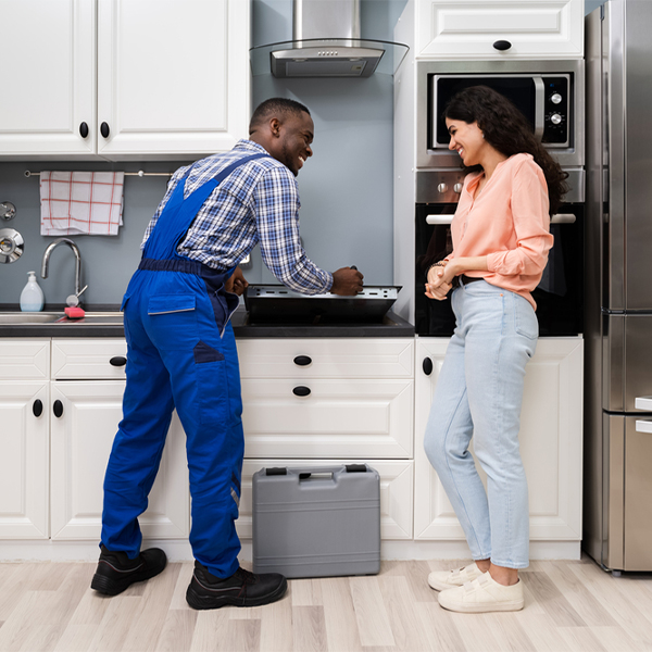 how long does it typically take to complete cooktop repair services in Palmyra Maine